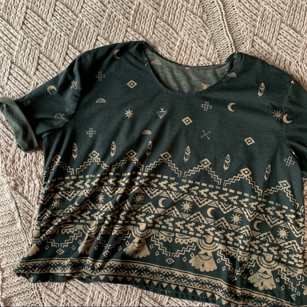 Tribal Patterned Top
